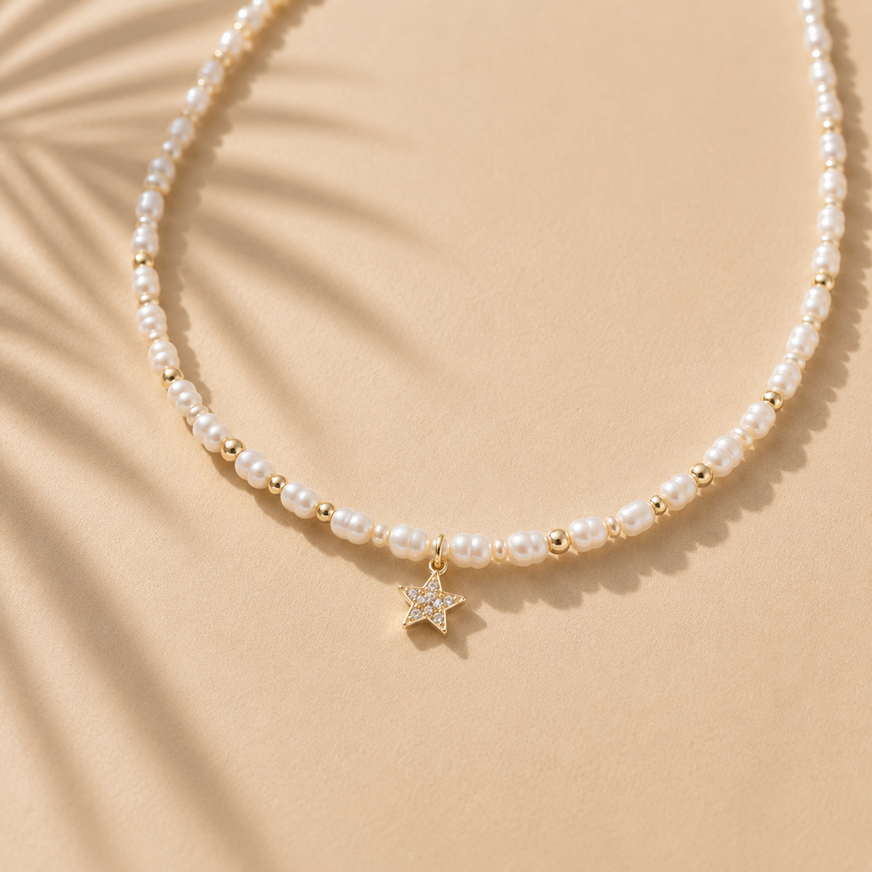 Pearl Star Necklace